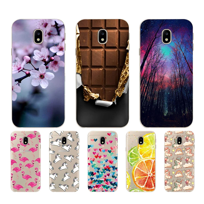 

CROWNPRO 5.0'' Funda For Capa Samsung J3 2017 Case Silicone Painting Protective Case For Coque Samsung Galaxy J3 2017 Case J330F