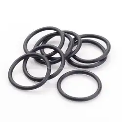 Резиновое кольцо Инструменты для наращивания волос, черный, 21x1. 5 ~ 2 мм; внутренняя Диаметр: 18 мм