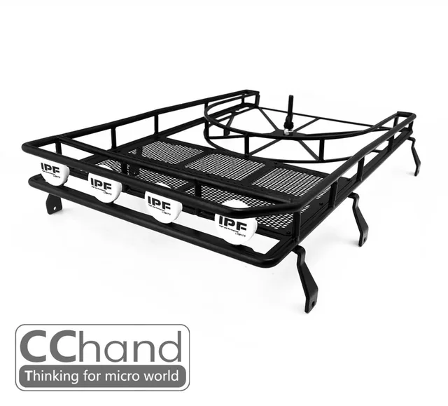 CChand metal roof rack+tire holder for RC4WD D90 D110in Parts