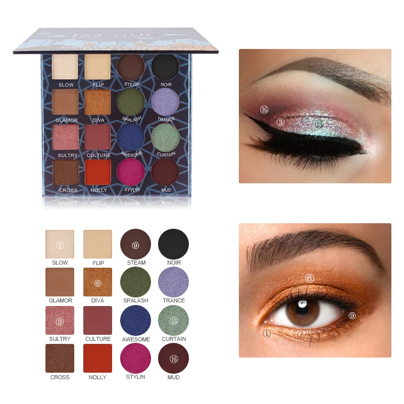 Shimmer Matte Eyeshadow Palette  (2)
