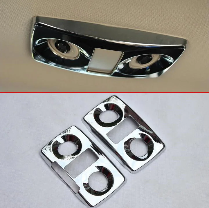 For Dodge Journey 2013 2014 2015 ABS Chrome Interior lights Reading