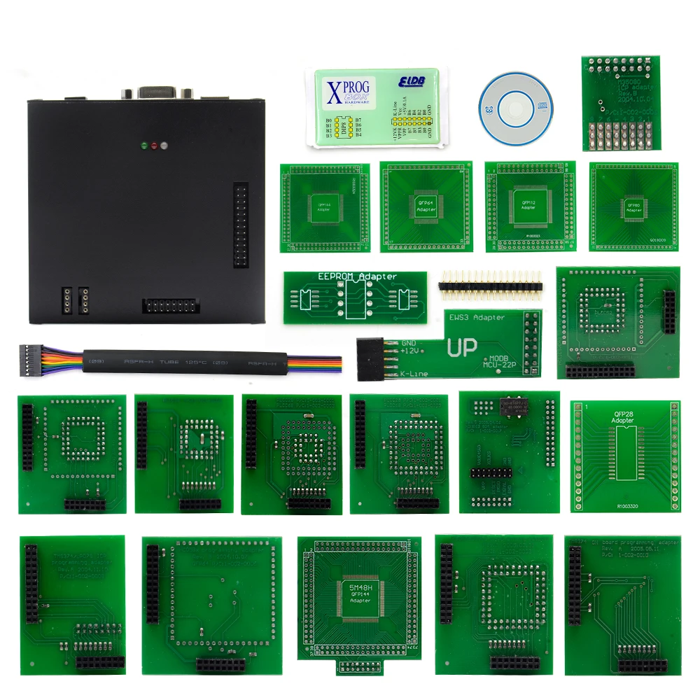 Последняя версия XPROG-M 5,55 программатор черный металлический ящик 5,55 программатор блоков управления Xprog 5,55 более высокая версия Xprog 5,50 XPROG-M 5,50