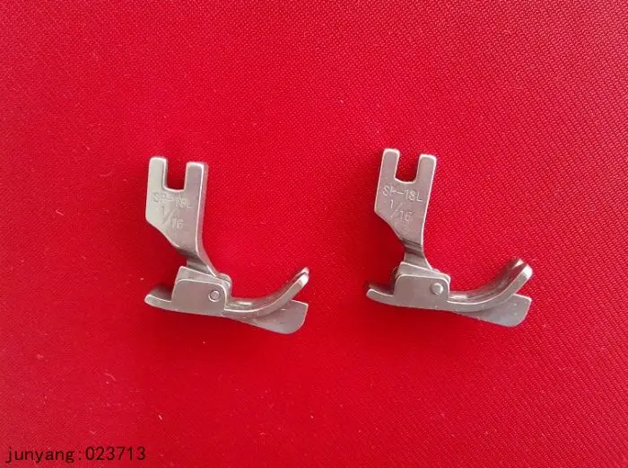 

SEWING MACHINE SPARE PARTS ACCESSORIES SEWING PRESSER FOOT SP-18L 1/16" PRESSER FOOT FOR LOCK-STITCH MACHINES