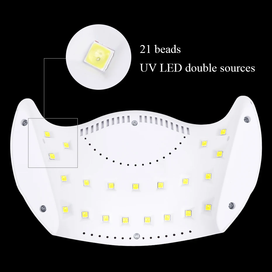 48 Вт Сушилка для ногтей УФ лампа 21 светодиод Солнечный свет лампа для ногтей сушка всех гель лак для ногтей оборудование для маникюра BESUNX9Plus