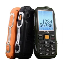 Loud Sound Dustproof Torch FM Long Standby Powerbank Bluetooth SOS Phone Shockproof Rugged Outdoor Senior Cell Mobile Phone P069