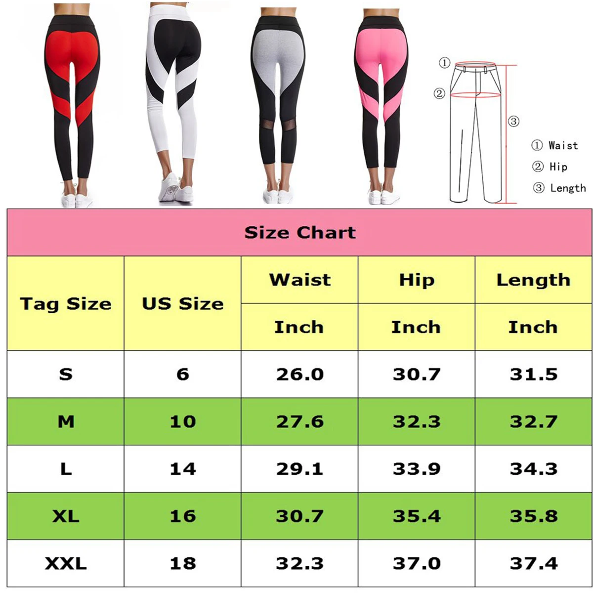 Joy shape r женские брюки для фитнеса с высокой талией сетчатые повседневные леггинсы лоскутное одеяло с сердечком фитнес-Спорт брюки черные
