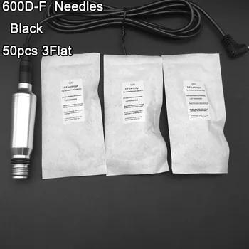 

Black 600D-F 3F Lips Needles Sterilized Permanent Makeup Needles For Tattoo Eyebrow Pen Machine Needle Tips