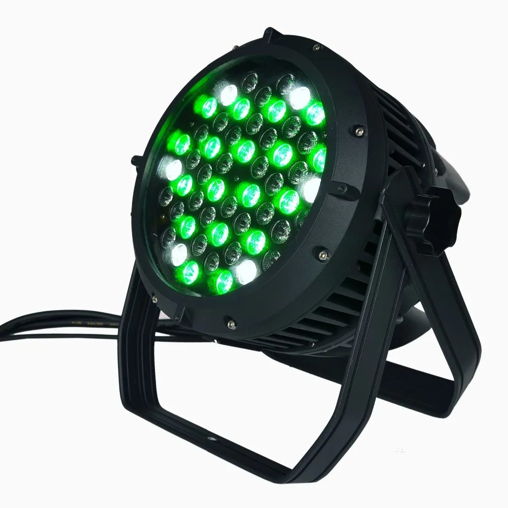 8 шт./лот 54X3 W RGBW Led Par64 может DMX512 8Ch этап Пар-прожектор света 150 W Мощность Led Par огни Открытый без Шум без мерцания