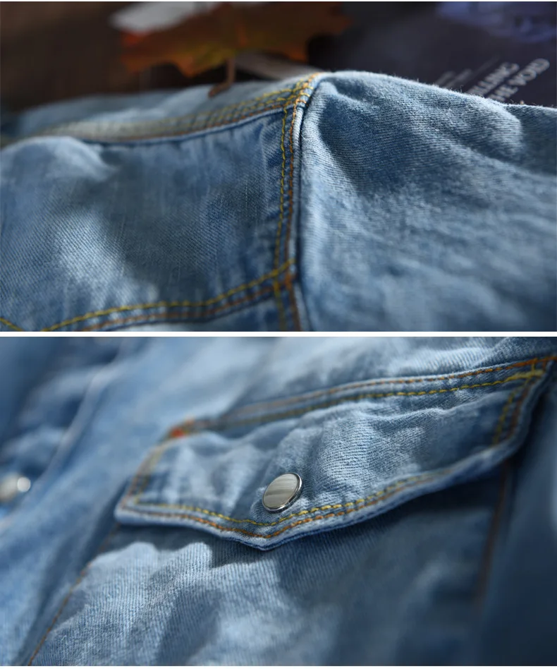 Новая летняя мужская рубашка из хлопка мужские брендовые синие рубашки с длинными рукавами и двойным карманом мужская повседневная одежда Y1724