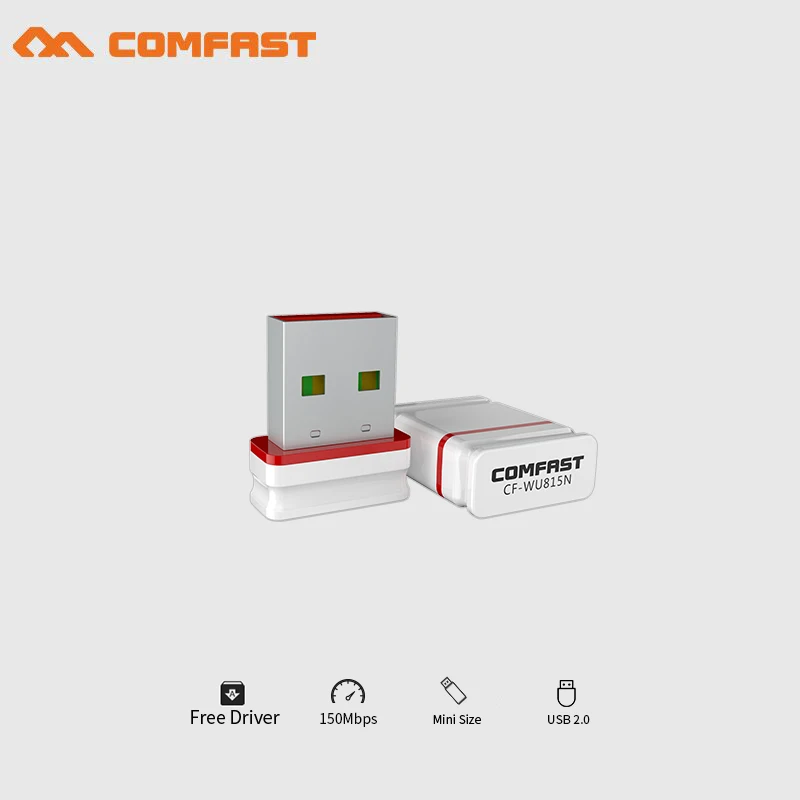 COMFAST 150 Мбит/с Бесплатная драйвер usb Wi-Fi адаптер Mini USB ПК сетевой карты CF-WU815N мягкий AP маршрутизатор Функция Wi-Fi приемник /станции