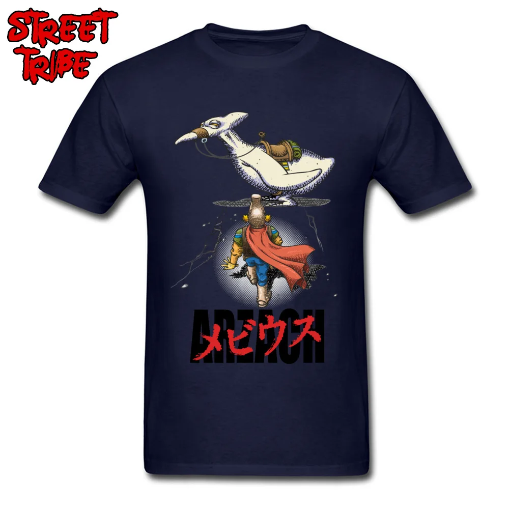  Mens T Shirts Arzach Normal Tops Tees Cotton Crew Neck Short Sleeve Printed On T Shirt Thanksgiving Day Wholesale Arzach navy