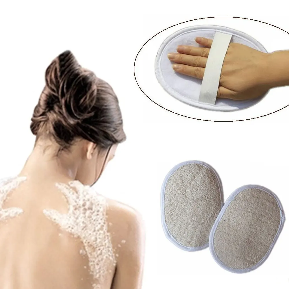 100 Natural Loofah Cleansing Back Scrubber, Body Wash And Body Cleaner