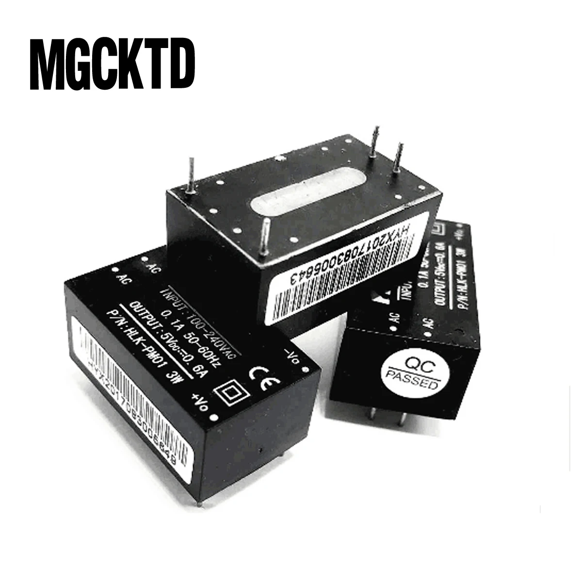 

5 pcs HLK-PM03 AC-DC 220V to 3.3V Step Down Buck Power Supply Module Intelligent Household Switch Converter