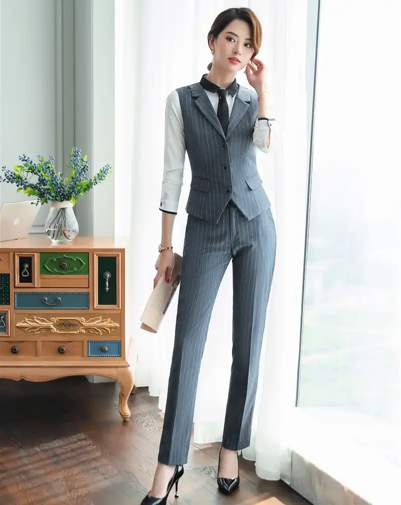 Formal Women Business Suits Two Piece 