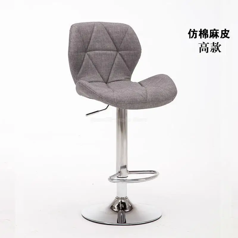 Новые барные стулья вращающиеся подъемные стулья высокие стулья домашние модные креативные косметический табурет поворотный стул - Цвет: 6