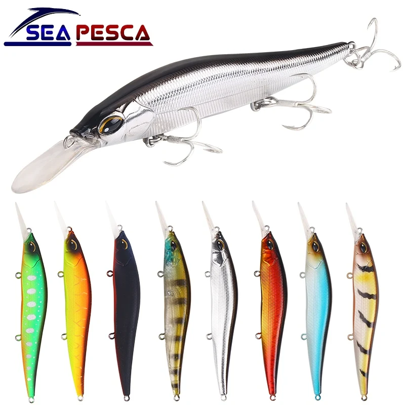 SEAPESCA Новинка JERKBAIT качественная рыболовная приманка 135 мм 14 г погружающаяся