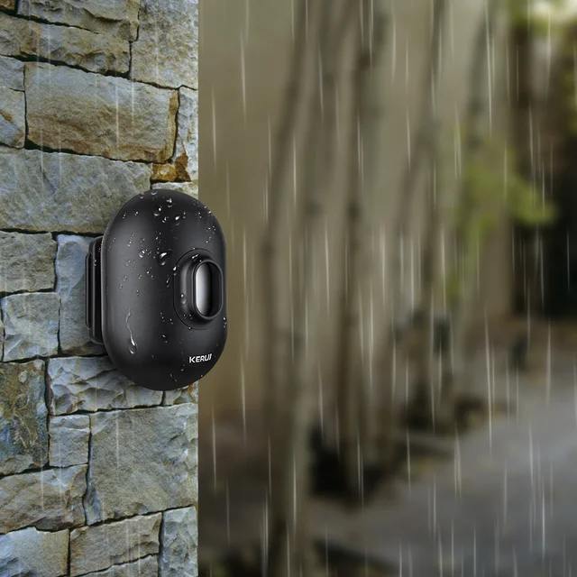 KERUI DW9 Wireless Driveway Garage Alarm Welcome Burglar Alarm Waterproof Outdoor PIR Motion Sensor Detector Security Protection 5