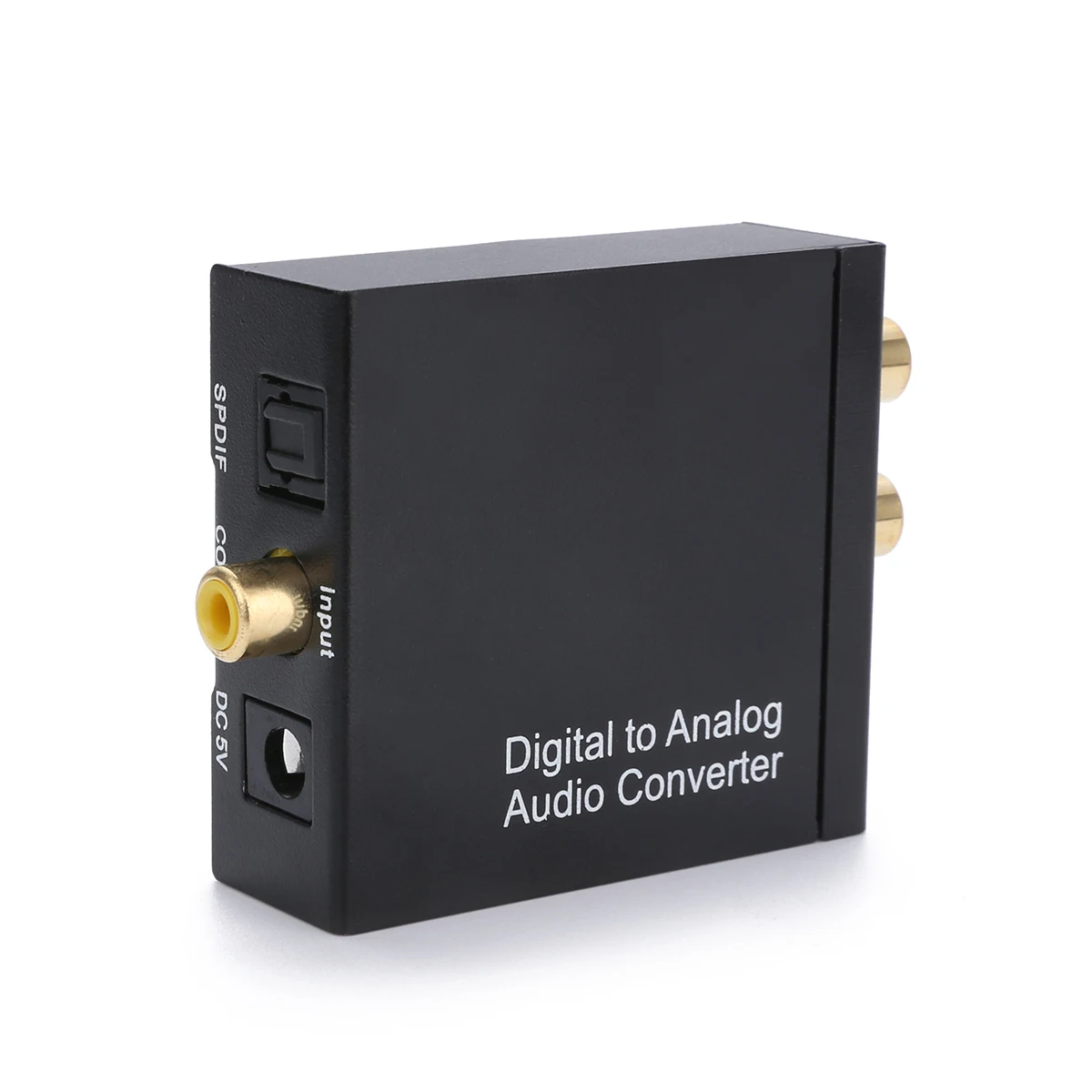 New Arrival Optical Coaxial Toslink Digital to Analog Audio Converter Adapter RCA With 3.5mm Jack Kits Mayitr
