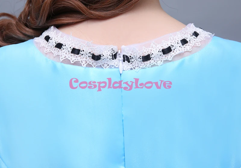 CosplayLove Movie Alice in Wonderland Custom-made Alice Kingsleigh Dress Cosplay Cosplay Costume For Kid Adult Women (5)