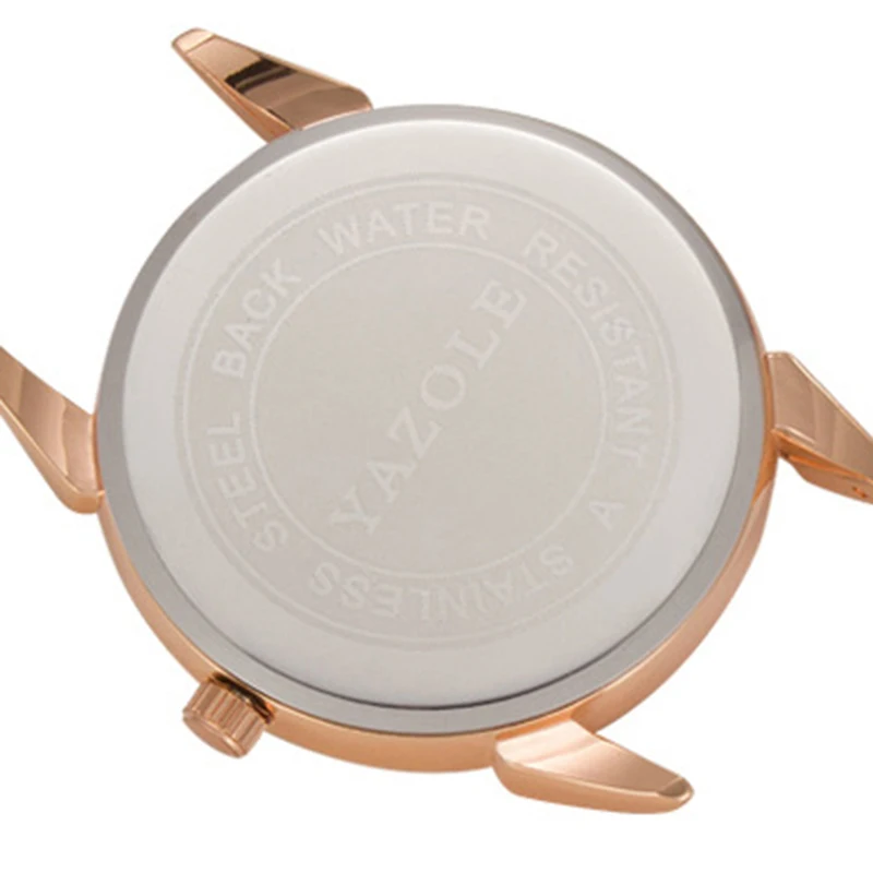 YAZOLE Watches Mens 2019 Fashion PU Leather Quartz Clock Top Brand Luxury Waterproof Sport Wrist Watch 4