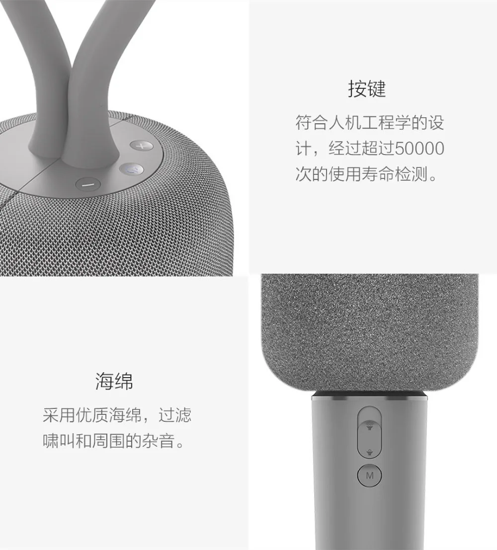 Xiaomi ULlife IK8 беспроводной Bluetooth динамик s диктофон портативный KTV ручной микрофон громкоговоритель для караоке звук громкий динамик