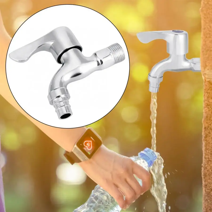 

G1/2" Male Thread Single Cold Water Tap Bathroom Faucet Washing Machine Taps Wash Basin Faucet robinet salle de bain