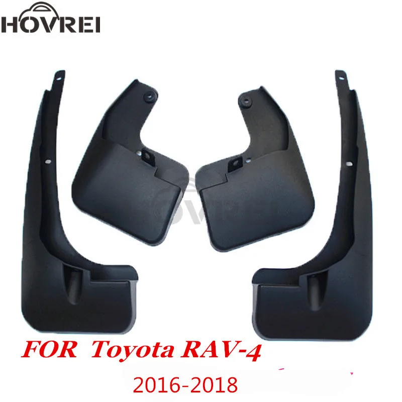 

set molded Car mudguards For Toyota RAV4 2016 2017 2018 Front Rear Mud flaps Splash Guards Mudflaps fender car styling