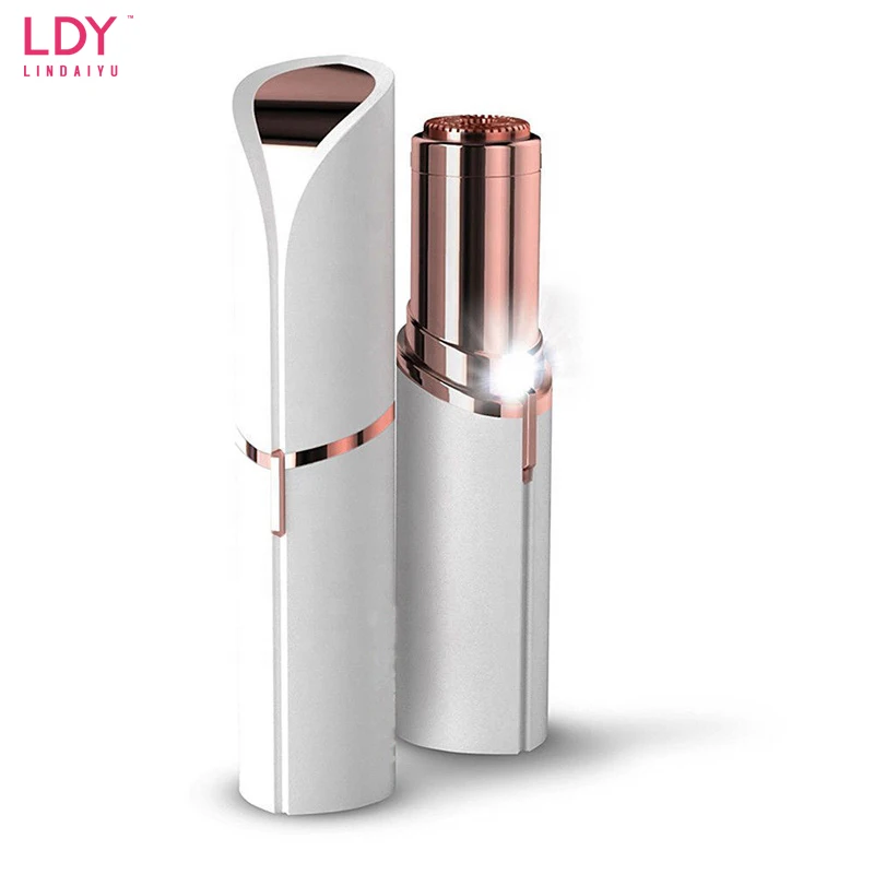 LDY Электрический с крышкой бритва безболезненные Брови Бритва для удаления волос