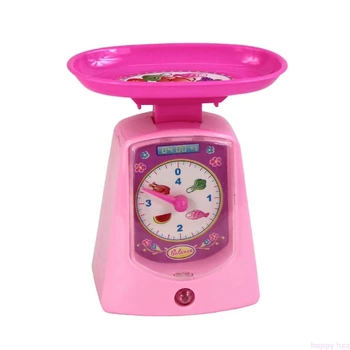 

Children Kid Boy Girl Mini Kitchen Electrical Appliance Electronic Scale Toy Set Early Education Dummy Household Pretended toy