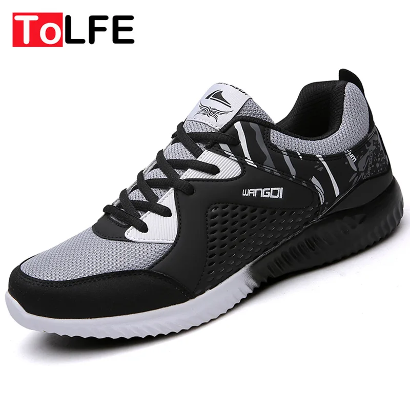Size 39 44 Autumn Adults Men Sports Running Shoes Outdoor Walking