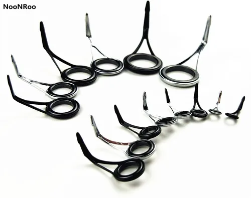 

Model XY Stainless Steel Deep Drawn Single-Foot Guide Silver Black color Fishing rod Guide