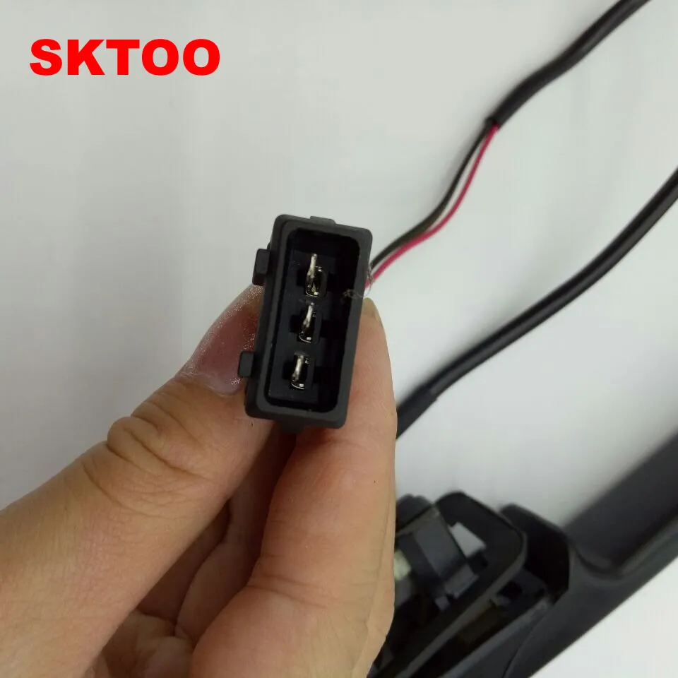 SKTOO 4 шт. для Volkswagen Passat B4 дверная ручка внешняя с ключом цилиндра набор четырех