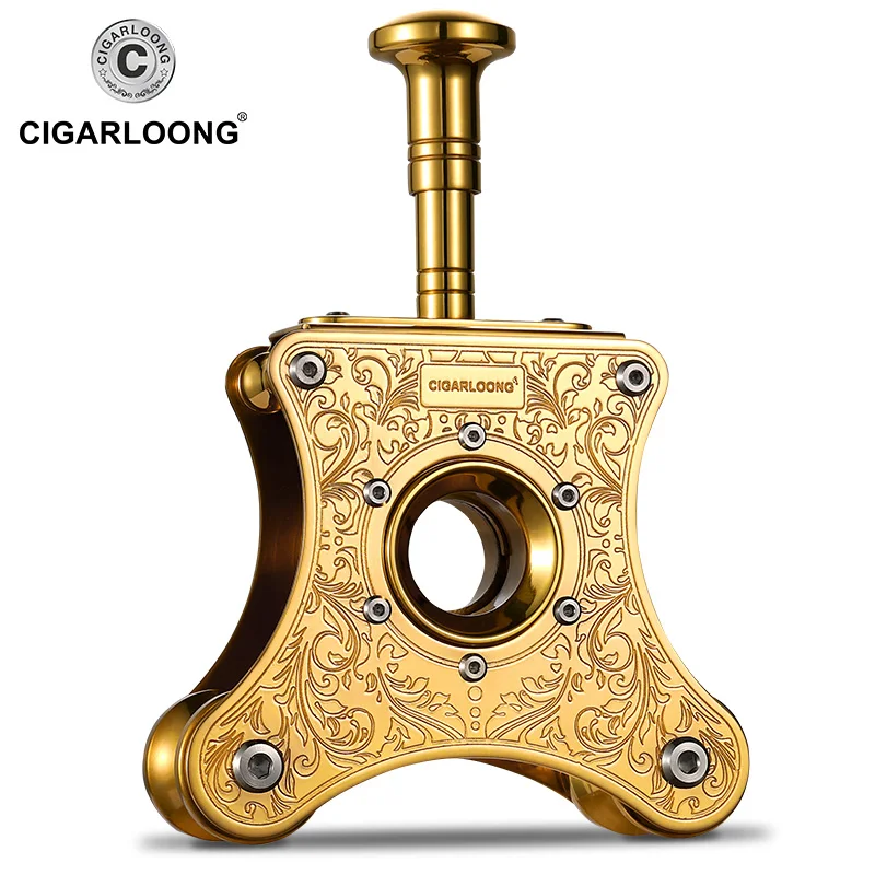 

CIGARLOONG Cigar Scissors Stainless Steel desktop Thicker Metal large Cigar cutter CC-132