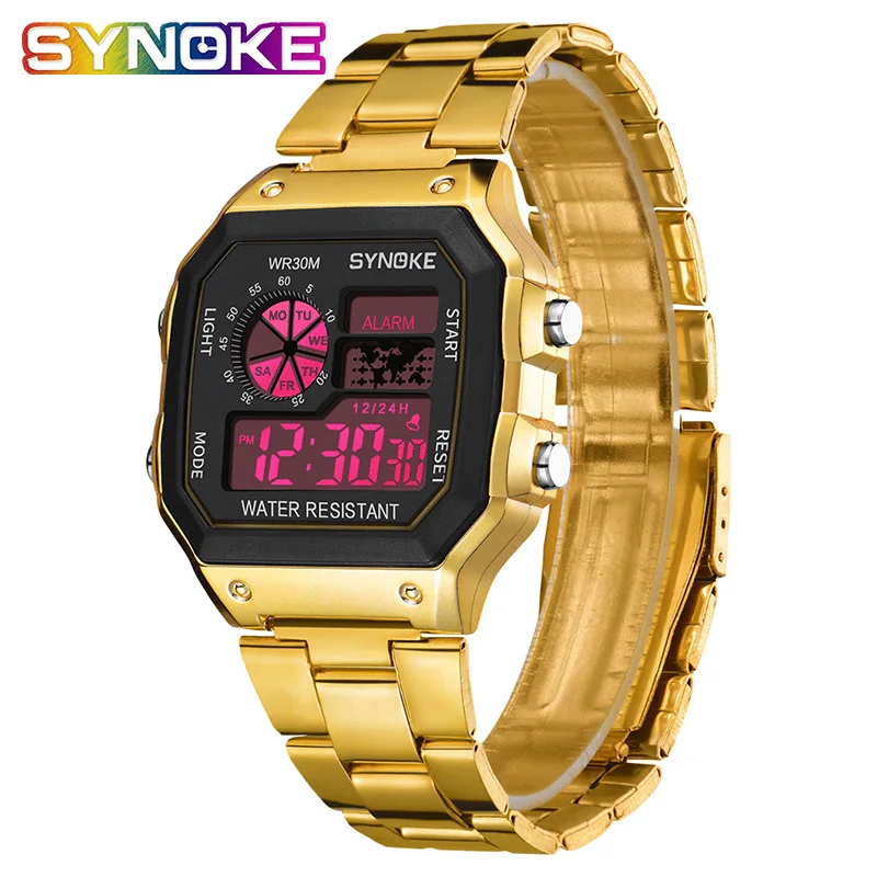

SNOKE Middle School Student Primary School Watch Small 50M Waterproof Watch 2019 Multi-function Luminous Alarm Alarm Function