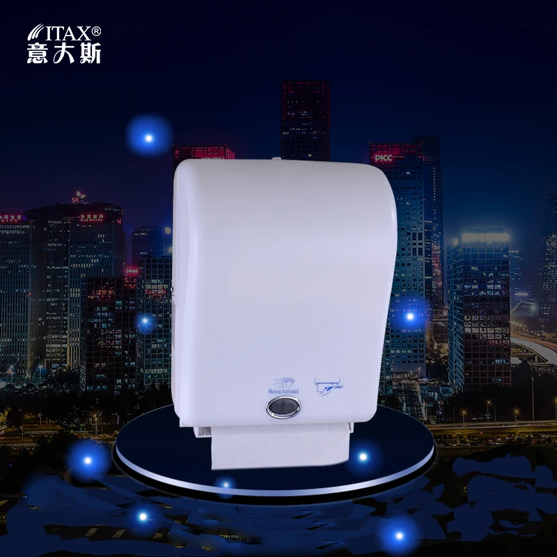 

Novelty X-3322 Wall Mounted Sensor Paper Towel Dispenser Batteries or Electrical Automatic Tissue Holder Box in Multi Color