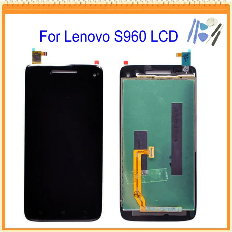 For Lenovo S960 LCD Display With Touch Screen Digitizer Assembly Complete Black + Tools | Мобильные телефоны и аксессуары