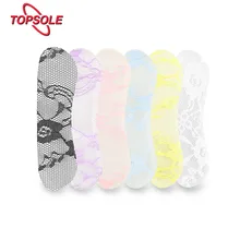 TOPSOLE A pair of silicone gel heel pad ladies protector foot care anti-friction high heel insert pad H1009