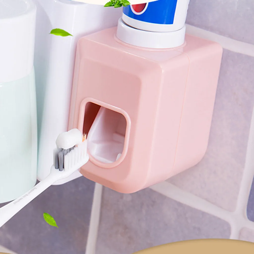 Креативный дозатор для зубной пасты пластиковый настенный клей Автоматический Дозатор для зубной пасты porta pasta de die