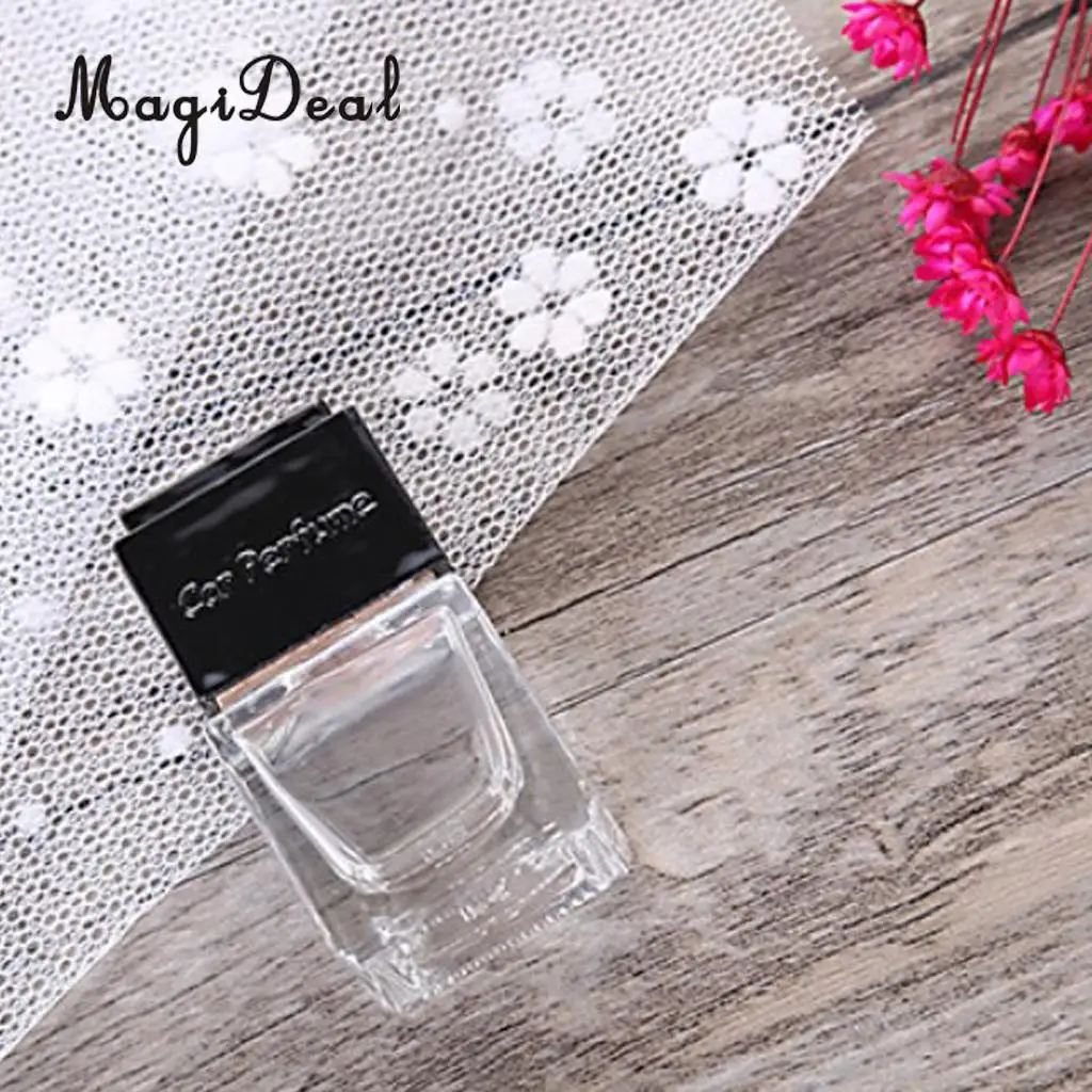 Vintage Car Interior Diffuser Bottle Favours Air Freshner Scented Atomizer Container Case Glass Atomizer Set	