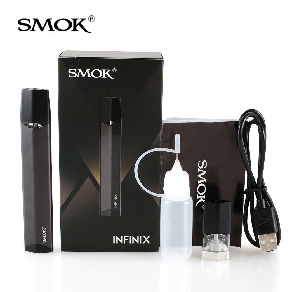 Оригинальный набор SMOK Infinix Pod + Встроенный аккумулятор 250 мАч 2 шт мл электронная