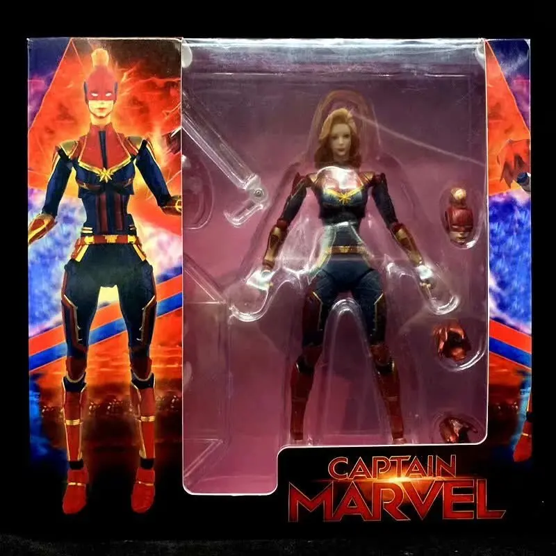 

NEW Avenger Endgame4 Movies Captain Marvel Figure PVC Action Figure Collectible For Kids Toys Gifts Brinquedos