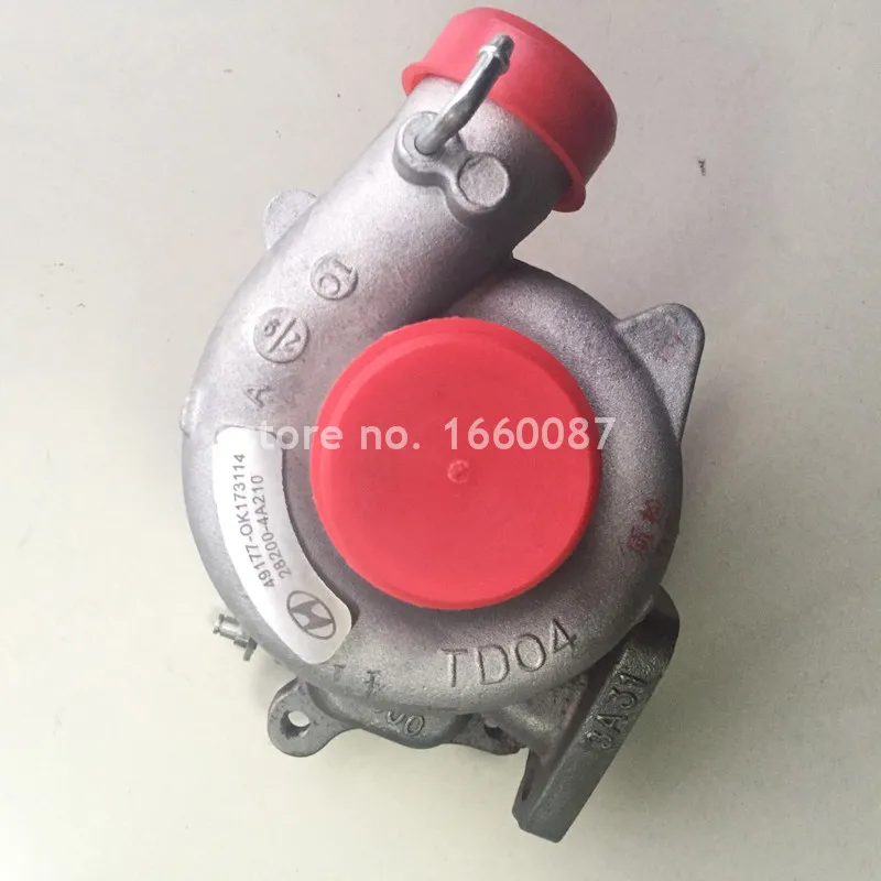 

TF035HM-12T-4 turbocharger 49135-04030 282004A210 28200-4A210 turbo for Hyundai D4BH