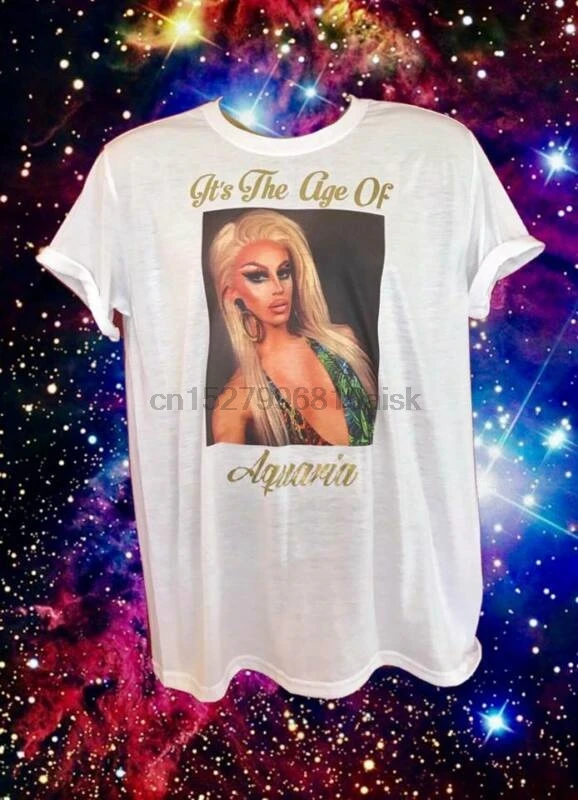 

t-shirt top t tee S M L XL XX 3XL rupauls drag race age of aquaria queen s10 )