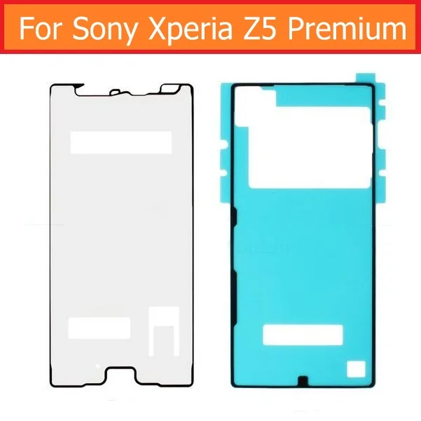 Nuovo Display Originale Nastro Adesivo Per Sony Xperia Z5 Premium E6853 E6883 Posteriore Di Vetro Housing Colla Impermeabile Per Sony Z5 Premium