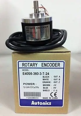 

DHL/EMS 4 sets for Auto-nics E40S6-360-3-T-24 360p/r ABZ three phase rotary encoder NEW