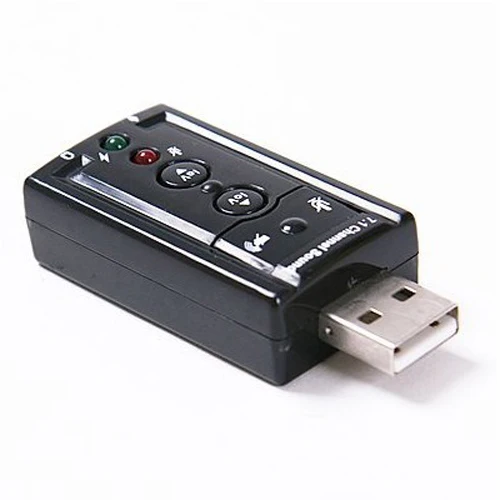 GTFS-Горячая 7,1 канала USB внешний адаптер Звуковая карта Аудио