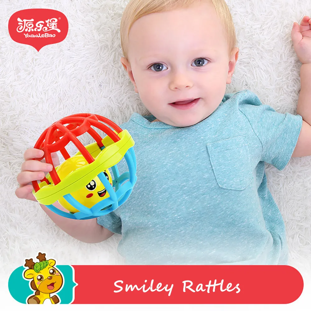 Yuanlebao Baby Rattles Ball Toy for Kids 0 3 Old Teether Activity Bath