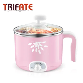 

Mini portable 220V 1.5L large capacity Multi-functional electric hot pot students noodles electric cooker