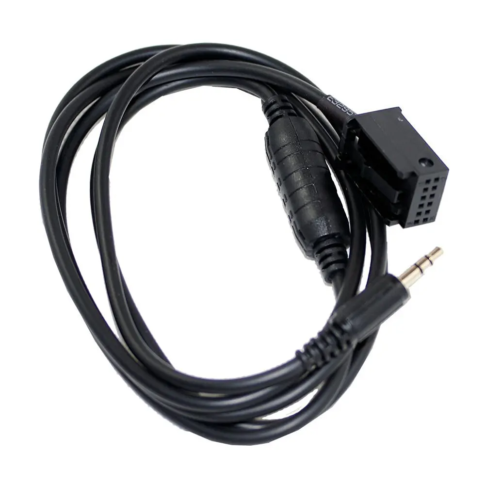 

Biurlink Car Stereo Audio 12Pin Rear Audio Port Aux Cable Adaptor for Mini Cooper