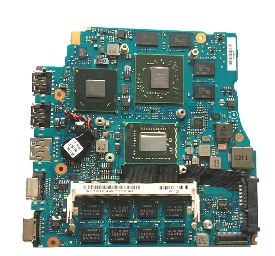SZWXZY горячая отличное 13 3 дюймов для SONY VPCSB1AGX VPCSB Материнская плата ноутбука I7-2620M 4
